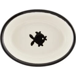 PetRageous Designs City Pets Oval Fish Ceramic Cat Dish 9 PetRageous Designs City Pets Oval Fish Ceramic Cat Dish -Cat Pet Supplies 70241 PT7. AC SS1800 V1539704525