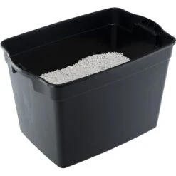 Ferplast "Jumpy" With Top Entrance Cat Litter Box, Black, Large 9 Ferplast "Jumpy" With Top Entrance Cat Litter Box, Black, Large -Cat Pet Supplies 703926 PT1. AC SS1800 V1668457299