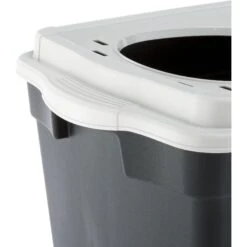 Ferplast "Jumpy" With Top Entrance Cat Litter Box, Black, Large 11 Ferplast "Jumpy" With Top Entrance Cat Litter Box, Black, Large -Cat Pet Supplies 703926 PT3. AC SS1800 V1668456944