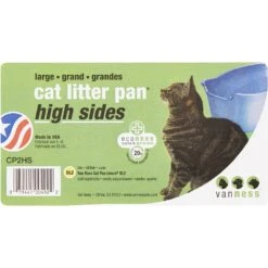 Van Ness High Sides Cat Litter Pan, Blue -Cat Pet Supplies 70442 PT8. AC SS1800 V1540302511