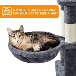 Yaheetech 82.5-in Multi-Level Tree Condo With 2 Foam Edge Perches Cat Tree -Cat Pet Supplies 705110 PT2. AC SS1800 V1668545965