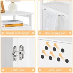 Yaheetech Box Furniture With Open Shelf Cat Litter Box 15 Yaheetech Box Furniture With Open Shelf Cat Litter Box -Cat Pet Supplies 705174 PT6. AC SS1800 V1687370133