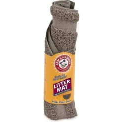 Arm & Hammer Half Circle Cat Litter Mat, Pearl Tan -Cat Pet Supplies 70701 PT2. AC SS1800 V1475099956