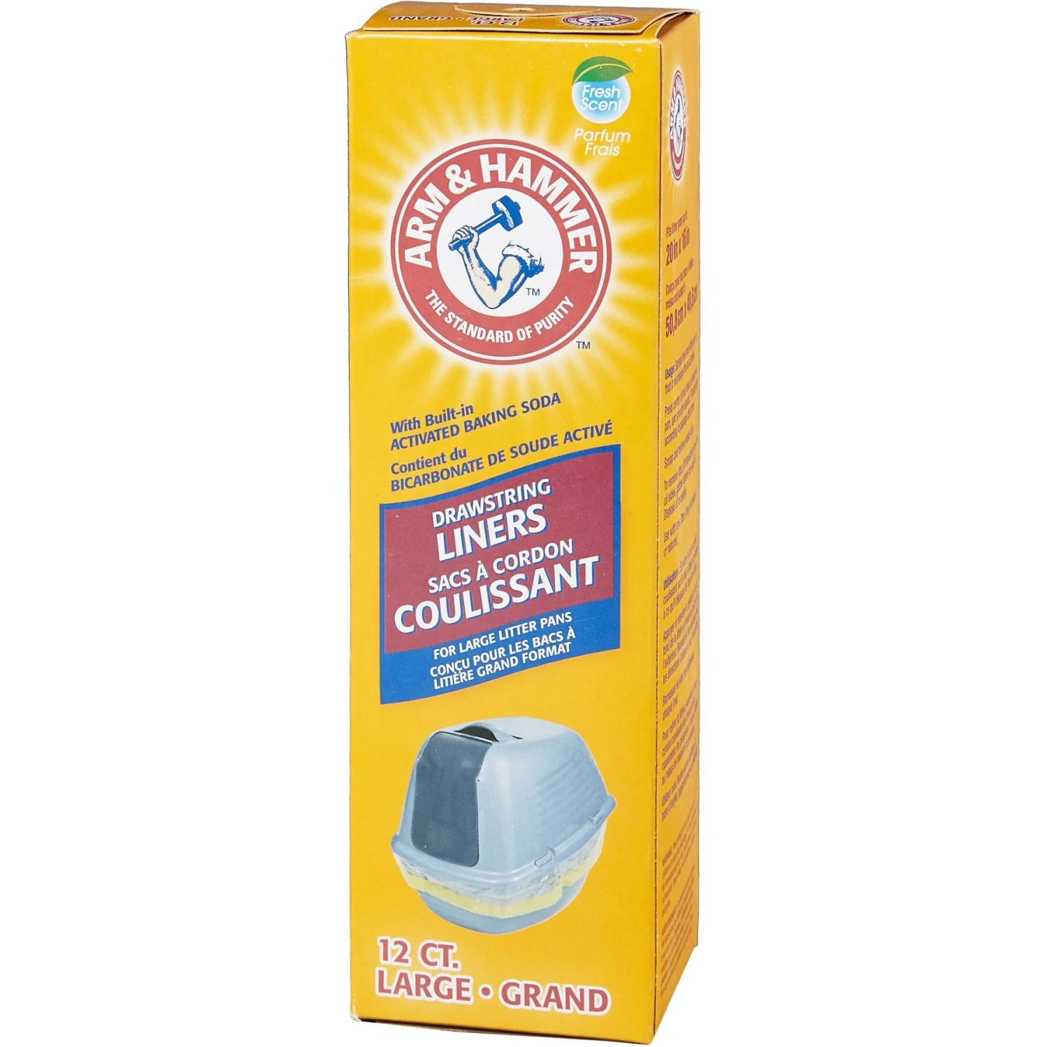 Arm & Hammer Stay Fresh Drawstring Pan Liners 3 Arm & Hammer Stay Fresh Drawstring Pan Liners