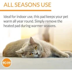 K&H Pet Products Heated Kitty Sleephouse 13 K&H Pet Products Heated Kitty Sleephouse -Cat Pet Supplies 72240 PT3. AC SS1800 V1637628765