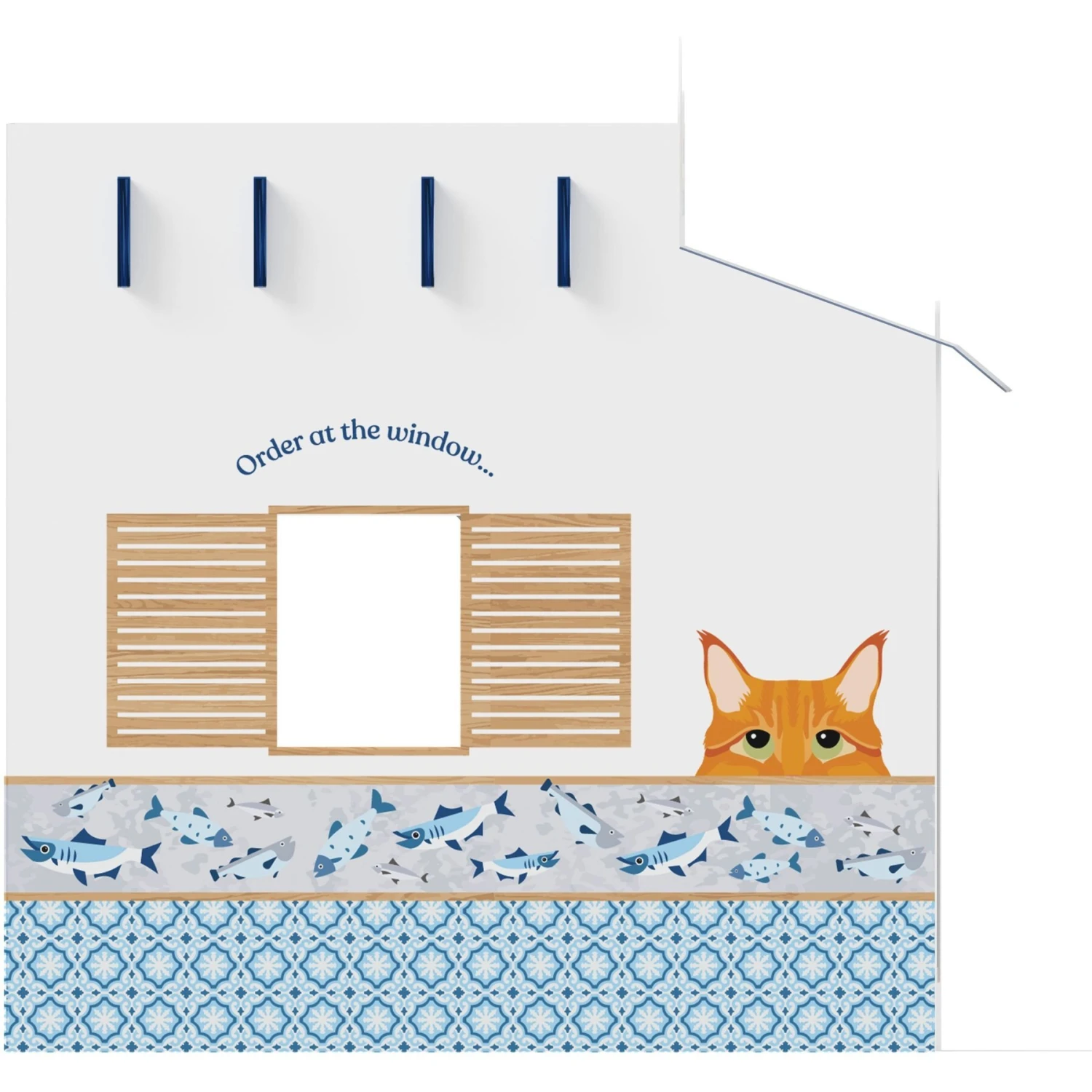 Made By Nacho Nacho's Fish Market Cat Toy, Multi-colored 6 Made By Nacho Nacho's Fish Market Cat Toy, Multi-colored - Image 4