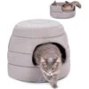 BirdRock Home Cozy 2 In 1 Plush Cat & Dog Bed -Cat Pet Supplies 736958 MAIN. AC SS1800 V1670883060