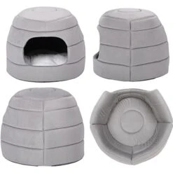 BirdRock Home Cozy 2 In 1 Plush Cat & Dog Bed -Cat Pet Supplies 736958 PT3. AC SS1800 V1670944063
