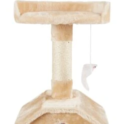 Go Pet Club 45-in Faux Fur Cat Tree & Condo -Cat Pet Supplies 74000 PT2. AC SS1800 V1504040778