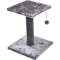 Cat Craft 2 Tier Plush Pedestal Cat Scratching Post & Platform Lounge With Hanging Cat Toy, Grey 14 Cat Craft 2 Tier Plush Pedestal Cat Scratching Post & Platform Lounge With Hanging Cat Toy, Grey -Cat Pet Supplies 744686 PT5. AC SS1800 V1689974591
