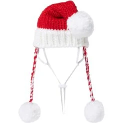 Frisco Chunky Knit Santa Dog & Cat Hat 12 Frisco Chunky Knit Santa Dog & Cat Hat -Cat Pet Supplies 744878 PT3. AC SS1800 V1694802017