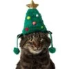 Frisco Christmas Tree Faux Fur Dog & Cat Hat -Cat Pet Supplies 745582 MAIN. AC SS1800 V1694794909