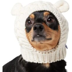 Frisco Polar Bear Sweater Knit Dog & Cat Hat 11 Frisco Polar Bear Sweater Knit Dog & Cat Hat -Cat Pet Supplies 745742 PT2. AC SS1800 V1694793756