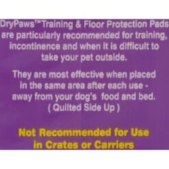 MidWest Dry Paws Training & Floor Protection Pads -Cat Pet Supplies 74987 PT2. AC SS1800 V1488166829