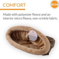 K&H Pet Products Self-Warming Cat Sack Covered Bag Warming Cat Bed, Leopard 12 K&H Pet Products Self-Warming Cat Sack Covered Bag Warming Cat Bed, Leopard -Cat Pet Supplies 75116 PT3. AC SS1800 V1637622813