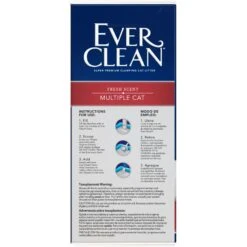 Ever Clean Multi-Cat Fresh Scented Clumping Clay Cat Litter -Cat Pet Supplies 75543 PT6. AC SS1800 V1556635023