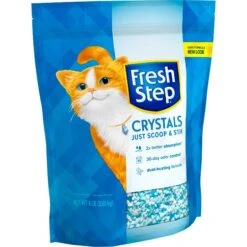 Fresh Step Fresh Scented Non-Clumping Crystal Cat Litter -Cat Pet Supplies 75545 PT4. AC SS1800 V1694464735