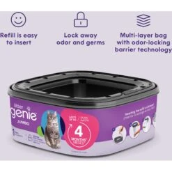 Litter Genie Jumbo Refill 13 Litter Genie Jumbo Refill -Cat Pet Supplies 768326 PT2. AC SS1800 V1695137786