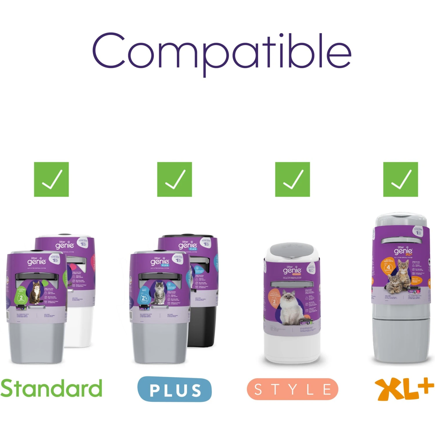 Litter Genie Jumbo Refill 6 Litter Genie Jumbo Refill - Image 4