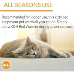 K&H Pet Products Heated Amazin' Kitty Pad -Cat Pet Supplies 78491 PT2. AC SS1800 V1627952531