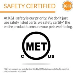 K&H Pet Products Heated Amazin' Kitty Pad -Cat Pet Supplies 78491 PT3. AC SS1800 V1627945077