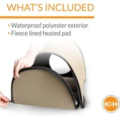 K&H Pet Products Thermo Mod Cat Shelter Weatherproof Outdoor Heated Cat House -Cat Pet Supplies 78552 PT3. AC SS1800 V1683567935