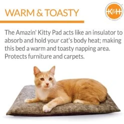 K&H Pet Products Unheated Amazin' Kitty Pad -Cat Pet Supplies 78568 PT3. AC SS1800 V1678204236