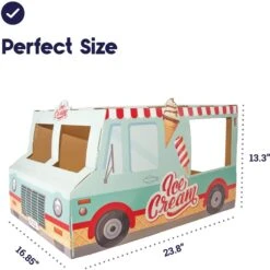 Catstages Kitty Cat Play Condo Ice Cream Truck Cat Toy, Mint 12 Catstages Kitty Cat Play Condo Ice Cream Truck Cat Toy, Mint -Cat Pet Supplies 786934 PT4. AC SS1800 V1682618007