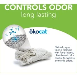 Okocat Dust-Free Unscented Non-Clumping Paper Pellet Cat Litter 13 Okocat Dust-Free Unscented Non-Clumping Paper Pellet Cat Litter -Cat Pet Supplies 78964 PT4. AC SS1800 V1588887371