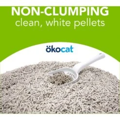 Okocat Dust-Free Unscented Non-Clumping Paper Pellet Cat Litter 14 Okocat Dust-Free Unscented Non-Clumping Paper Pellet Cat Litter -Cat Pet Supplies 78964 PT5. AC SS1800 V1588887357