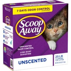 Scoop Away Unscented Clumping Clay Cat Litter -Cat Pet Supplies 80311 PT6. AC SS1800 V1694457277