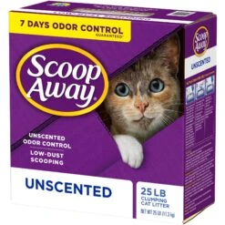 Scoop Away Unscented Clumping Clay Cat Litter -Cat Pet Supplies 80311 PT8. AC SS1800 V1586456851