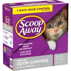 Scoop Away Clean Breeze Scented Clumping Clay Cat Litter 16 Scoop Away Clean Breeze Scented Clumping Clay Cat Litter -Cat Pet Supplies 80313 PT6. AC SS1800 V1694455090