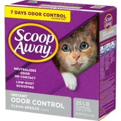 Scoop Away Clean Breeze Scented Clumping Clay Cat Litter 17 Scoop Away Clean Breeze Scented Clumping Clay Cat Litter -Cat Pet Supplies 80313 PT8. AC SS1800 V1663967754