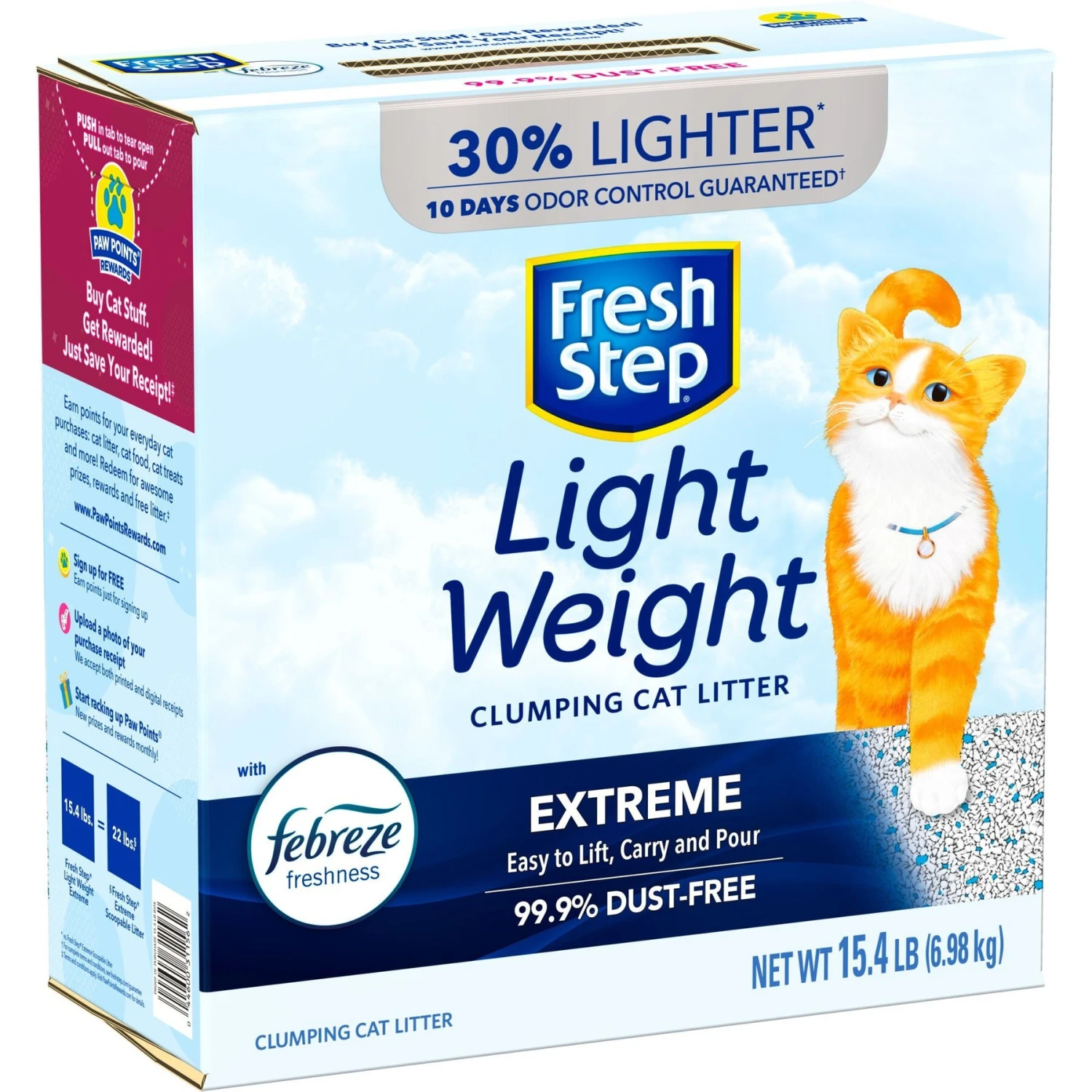 Fresh Step Lightweight Febreze Scented Clumping Clay Cat Litter 9 Fresh Step Lightweight Febreze Scented Clumping Clay Cat Litter - Image 7