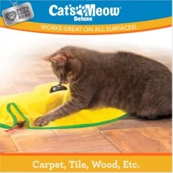 Cat's Meow Motorized Chaser Cat Toy 13 Cat's Meow Motorized Chaser Cat Toy -Cat Pet Supplies 804382 PT4. AC SS1800 V1678741858