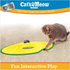 Cat's Meow Motorized Chaser Cat Toy 14 Cat's Meow Motorized Chaser Cat Toy -Cat Pet Supplies 804382 PT5. AC SS1800 V1678741867