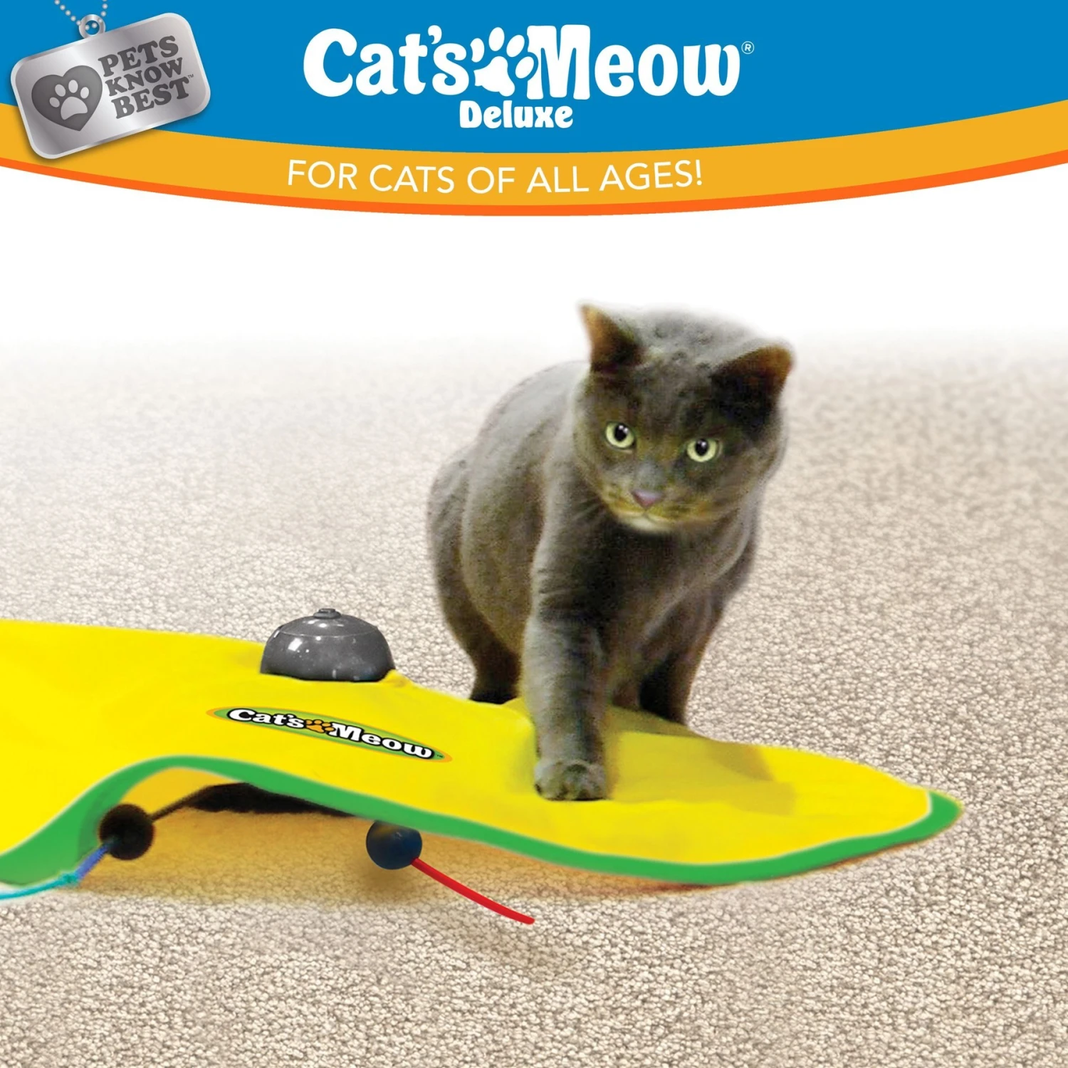 Cat's Meow Motorized Chaser Cat Toy 9 Cat's Meow Motorized Chaser Cat Toy - Image 7