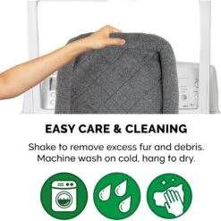 FurHaven Faux Wool Crate Bolster Cat & Dog Bed -Cat Pet Supplies 804574 PT5. AC SS1800 V1683049611