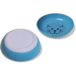 Van Ness Ecoware Non-Skid Cat Dish, Blue -Cat Pet Supplies 81501 PT7. AC SS1800 V1628558211