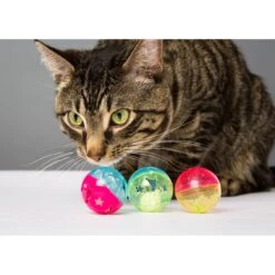 Hartz Just For Cats Bizzy Balls Cat Toy -Cat Pet Supplies 82852 PT3. AC SS1800 V1589229080
