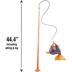 Hartz Just For Cats Gone Fishin' Cat Wand Toy With Catnip, Color Varies -Cat Pet Supplies 82858 PT1. AC SS1800 V1589229399