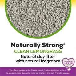 Tidy Cats Naturally Strong Clean Lemongrass Scented Clumping Clay Cat Litter -Cat Pet Supplies 838894 PT3. AC SS1800 V1700859135