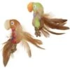 SmartyKat Instincts Love Mates Feathery Plush HappyNip Silvervine & Catnip Bird Cat Toys, 2-pack -Cat Pet Supplies 847110 MAIN. AC SS1800 V1683728561