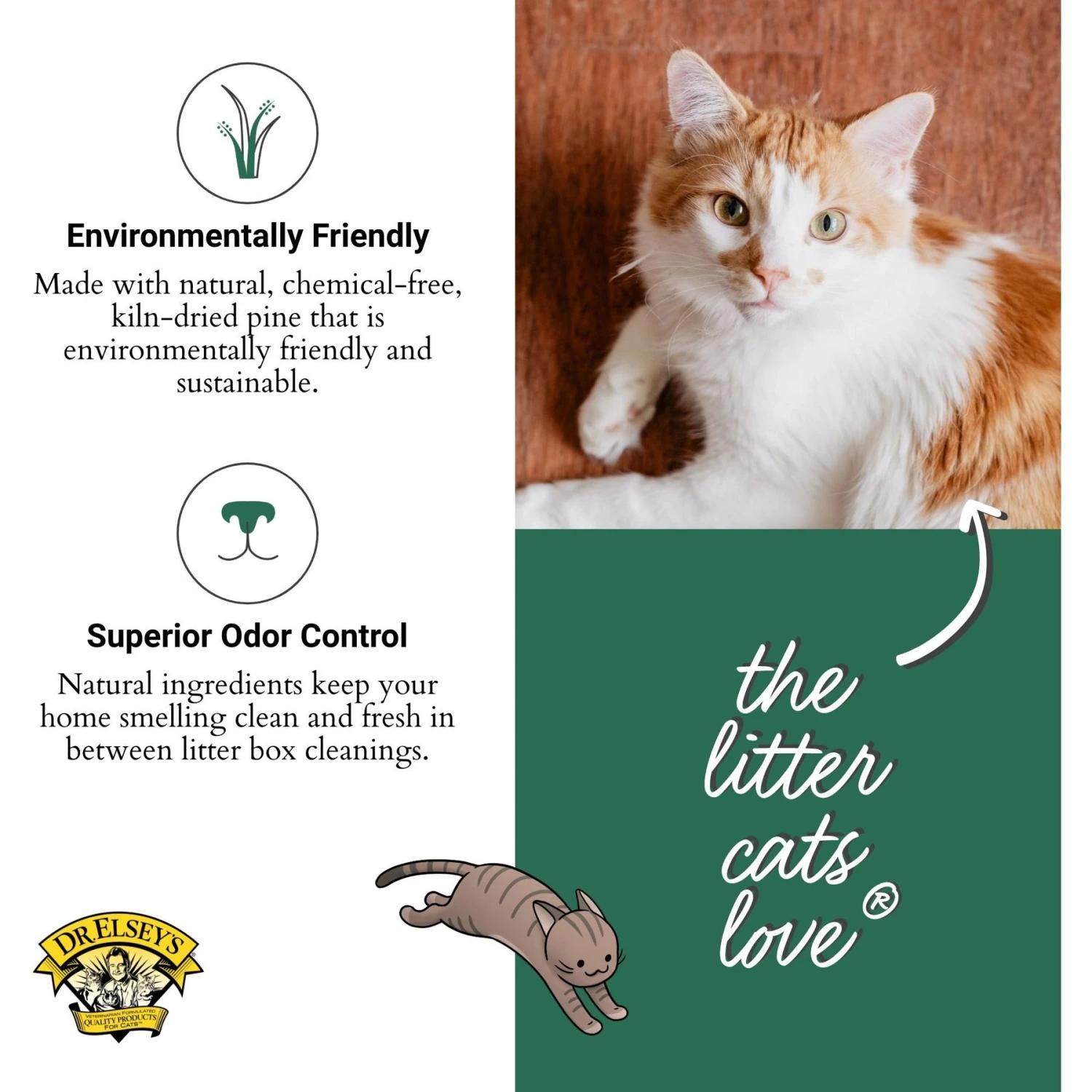 Dr. Elsey's Pine All-Natural Kiln-Dried Cat Litte 7 Dr. Elsey's Pine All-Natural Kiln-Dried Cat Litte - Image 5