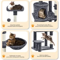 Yaheetech 57-in Cat Tree For Indoor Cats -Cat Pet Supplies 871742 PT5. AC SS1800 V1686246271