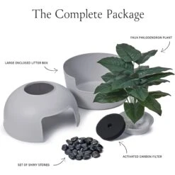 Bundle & Bliss Secret Litter Box Hidden Cat Litter Box Plant -Cat Pet Supplies 897430 PT7. AC SS1800 V1687885964