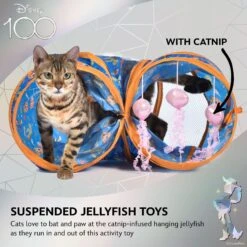 Disney / Pixar DISNEY PIXAR Finding Nemo Jellyfish Tunnel Cat Toy Multicolor -Cat Pet Supplies 907830 PT4. AC SS1800 V1699022166