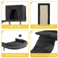 Coziwow Wall Mounted Cat Shelves 19 Coziwow Wall Mounted Cat Shelves -Cat Pet Supplies 918590 PT8. AC SS1800 V1689970964