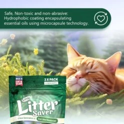 Little Litter Savers Natural Fresh Scent Cedarwood Cat Litter Deodorizer, 1-oz Bag, 3 Count 13 Little Litter Savers Natural Fresh Scent Cedarwood Cat Litter Deodorizer, 1-oz Bag, 3 Count -Cat Pet Supplies 931262 PT4. AC SS1800 V1691171675